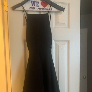 Simple black dress